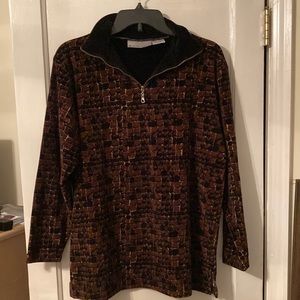 Snake skin pattern sweater